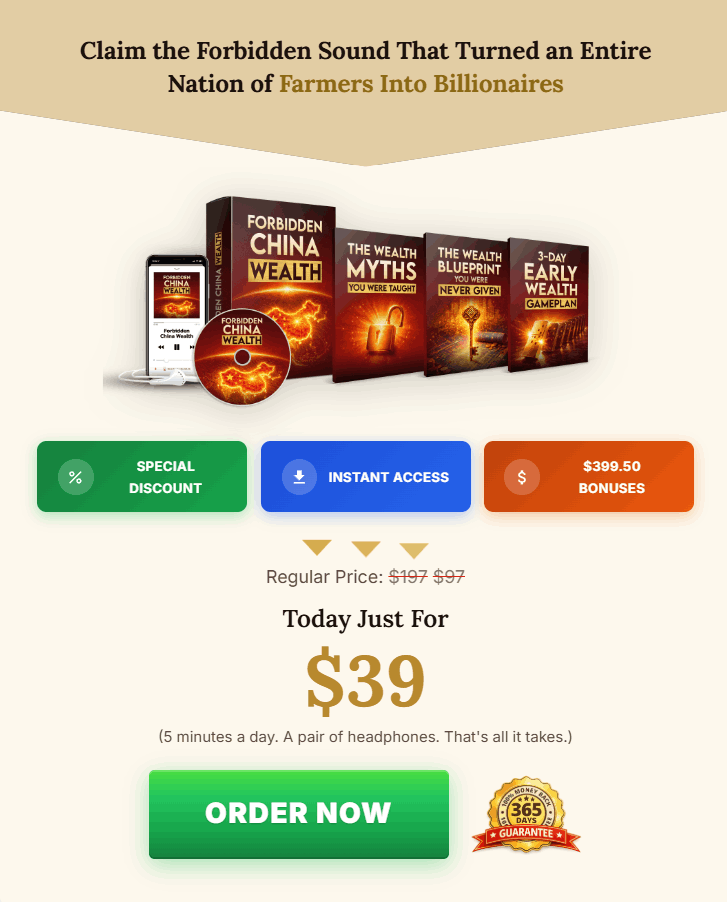 Forbidden China Wealth-checkout page